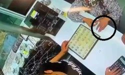 100 bin TL'lik vurgun için 200 kilometre yol kat eden suç makinelerinin kuyumcudan yüzük çaldıkları anlar kamerada