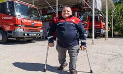 '110 Yaşar'ın 24 yıllık itfaiyecilik öyküsü