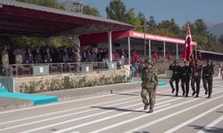 15. Piyade Eğitim Tugayı'nda sancak teslim töreni