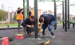 23 Nisan Parkı'nda bakım ve yenileme çalışmaları başladı