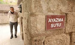 Aksaray'daki Ayazma Suyu bin 641 yıldır akmaya devam ediyor
