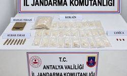 Antalya'da 3 kilogram kokain ele geçirildi