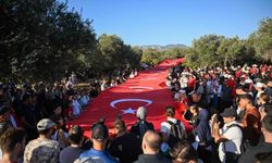 Antalya'da 'Ecdadın Yolunda Cumhuriyet'e Saygı Yürüyüşü'