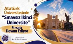 ATA-AÖF'te sınavsız ikinci üniversite başvuruları 25 Ekim'e kadar devam ediyor