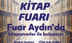 Aydın Kitap Fuarı 30 Ekim'de kapılarını açıyor