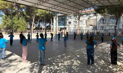 Aydın'da miniklerin antrenmanları devam ediyor