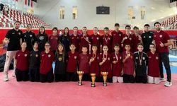 Aydınlı taekwondoculardan 8 madalyalı şampiyonluk
