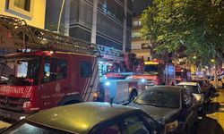 Bahçelievler'de 6 katlı apart otelde yangın