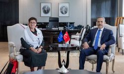 Bakan Fidan, Avrupa Konseyi Meclis Başkanı Bayr'ı kabul etti