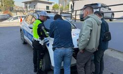Başakşehir'de trafikte saldırı amacıyla araçtan inen 2 sürücüye 360 bin lira ceza