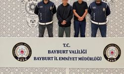 Bayburt'ta 2 düzensiz göçmen yakalandı
