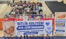 Bitlis Adliyesi, SMA hastası Ata bebek için sahaya çıktı