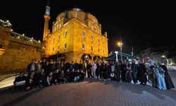 Bolu'da aileler ve öğrenciler camide buluştu