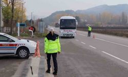 Bolu'da trafik denetimlerinde 3 milyon 19 bin lira ceza