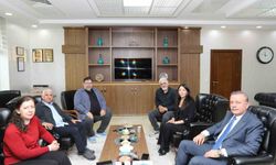 BSB Yönetim Kurulundan Rektör Elmastaş'a ziyaret