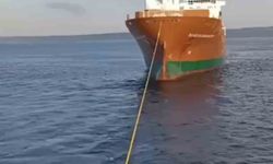 Çanakkale Boğazı'nda genel kargo gemisi makine arızası yaptı