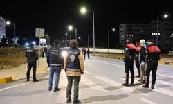 Çankırı'da polis ekiplerinden öğrenci yurtlarının çevresinde sıkı denetim