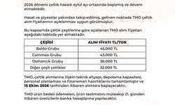Çeltik alım fiyatları belli oldu