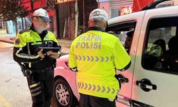 Çorum'da 49 araç ve sürücüsüne toplam 135 bin TL ceza
