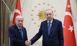 Cumhurbaşkanı Erdoğan, MHP lideri Bahçeli'yi kabul etti