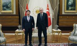 Cumhurbaşkanı Recep Tayyip Erdoğan, Türkiye Esnaf ve Sanatkârları Konfederasyonu (TESK) Genel Başkanı Mehmet Yiğiner'i Cumhurbaşkanlığı Külliyesi'nde kabul etti.