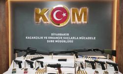 Diyarbakır'da silah kaçakçılığı operasyonu: 13 kişi yakalandı
