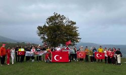 Doğada 103. yıla özel Cumhuriyet yürüşü