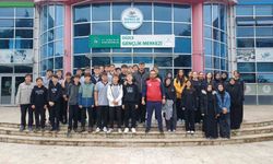 Düzce'de öğrenciler gençlik merkezinde buluştu