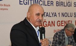Eğitim-Bir-Sen Antalya'da Eyüp Bülent Miran güven tazeledi