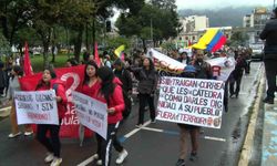 Ekvador'da halk, Noboa hükümetini protesto etti