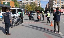 Elazığ'da kurallara uymayan 63 motosiklet sürücüsüne 1 milyon lira ceza