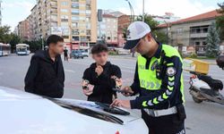 Elazığ'da motosikletler tek tek denetlendi