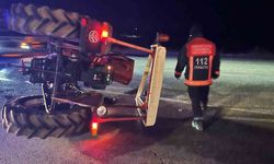 Elazığ'da traktör ile otomobil çarpıştı: 2 yaralı