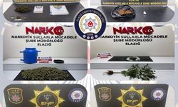 Elazığ'da uyuşturucuyla mücadele: 12 tutuklama