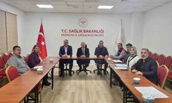 Erzincan İl Sağlık Müdürlüğünde İş Sağlığı ve Güvenliği Toplantısı