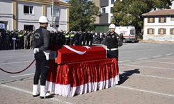 Geçirdiği kaza sonucu hayatını kaybeden polis memuruna son görev