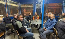 Gömeç de MHP İlçe yönetimi zeytincilerle bir araya geldi