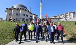 Hatay'da deprem sonrası inşa edilen 138. cami ibadete açıldı