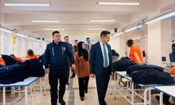Hükümlülerin üretimi yerinde incelendi