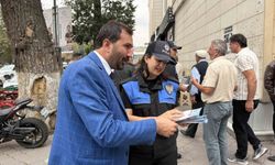 Iğdır'da cuma namazı çıkışında vatandaşlara dolandırıcılık uyarısı