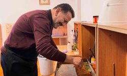 İl Müdürü İlhan bu kez sanatını konuşturdu