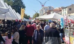 Kaman'da ceviz festivali alanı panayır alanına döndü