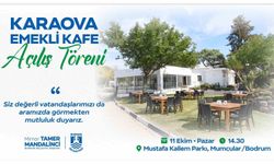Karaova Emekli Kafe hizmete açılıyor