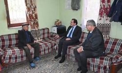 Kaymakam Türker'den Yaşlılar Haftasına özel anlamlı ziyaret