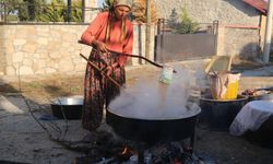 Kazanlar geleneksel lezzet için kaynıyor