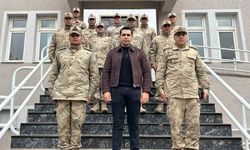 Kemah Kaymakamı Tutay'dan Alp Jandarma Karakolu'na ziyaret