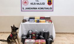 Kilis'te 750 paket kaçak sigara ve 60 kilo kaçak çay ele geçirildi