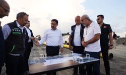 Koçören TOKİ bölgesinde 7 kilometrelik yol çalışması sürüyor
