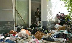 Kuşadası'nda çöp ev operasyonu