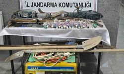 Malatya'da kaçak kazı yapan 6 şüpheli suçüstü yakalandı